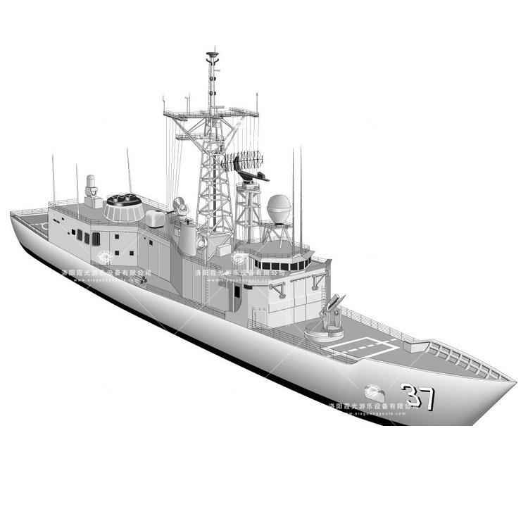 大同充气侦查船模型